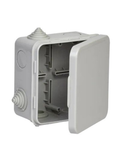 Коробка КМ 100х100х50 GENERICA (UKO31-100-100-050-K03-54G). Коробка распаячная для открытой проводки. GENERICA в Салавате
