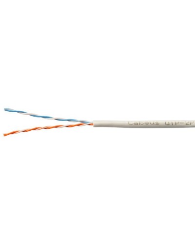 UTP-2P-Cat.5e-SOLID-LSZH-GY-LIGHT-100 (11079c-5). Кабель «витая пара» (LAN) для структурированных систем связи. CABEUS в Салавате