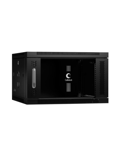 SH-05F-6U60/60-BK (8587c). Шкаф телекоммуникационный 19 настенный 6U. CABEUS в Салавате