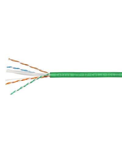 UTP-4P-Cat.6-SOLID-LSLTx-GN-100 (11139c-5). Кабель «витая пара» (LAN) для структурированных систем связи. CABEUS в Салавате