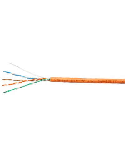 UTP-4P-Cat.5e-SOLID-OR-100 (7253c-5). Кабель «витая пара» (LAN) для структурированных систем связи. CABEUS в Салавате