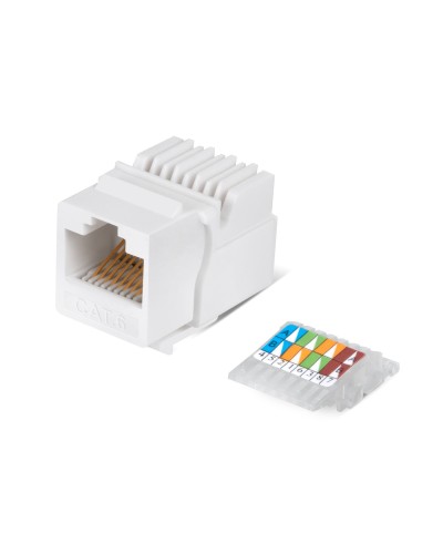 KJ-RJ45-Cat.6-Toolless (7959c): Вставка Keystone Jack RJ-45 в Салавате