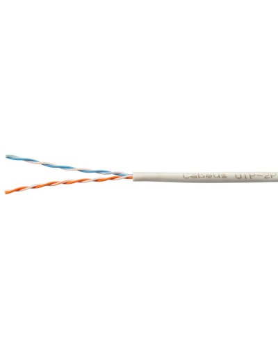 UTP-2P-Cat.5e-SOLID-GY-500 (11212c). Кабель «витая пара» (LAN) для структурированных систем связи. CABEUS в Салавате