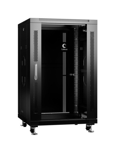 SH-05C-22U60/100-BK (8540c). Шкаф телекоммуникационный 19 напольный 22U. CABEUS в Салавате