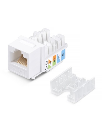 KJ-RJ45-Cat.5e-90-SW (10100c): Вставка Keystone Jack RJ-46 в Салавате
