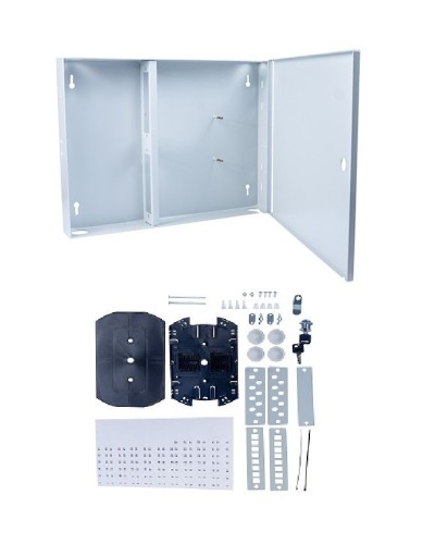 FO-WL-16-SC/2LC/FC/ST-FP-K (12302c). Бокс оптический настенный. CABEUS в Салавате