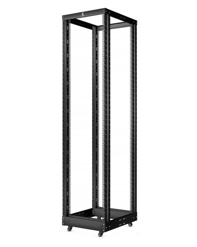 RA-32U-1000-BK (10158c). Открытая стойка 19, 32U, двухрамная, усиленная, цвет черный. CABEUS в Салавате