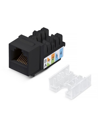 KJ-RJ45-Cat.5e-90-SW-BK (10101c): Вставка Keystone Jack RJ-47 в Салавате