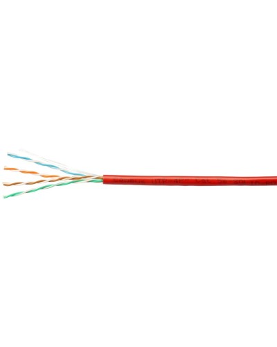 UTP-4P-Cat.5e-SOLID-RD-100 (7249c-5). Кабель «витая пара» (LAN) для структурированных систем связи. CABEUS в Салавате