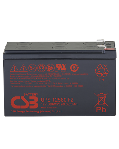 CSB UPS 12580. Аккумулятор герметичный свинцово-кислотный. CSB в Салавате