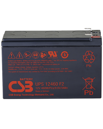CSB UPS 12460. Аккумулятор герметичный свинцово-кислотный. CSB в Салавате