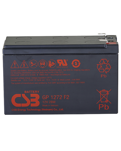 CSB GP 1272(28W) F2. Аккумулятор герметичный свинцово-кислотный. CSB в Салавате