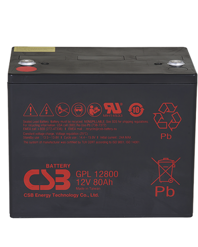 CSB GPL 12800. Аккумулятор герметичный свинцово-кислотный. CSB в Салавате