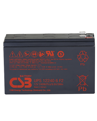 CSB UPS 122406. Аккумулятор герметичный свинцово-кислотный. CSB в Салавате