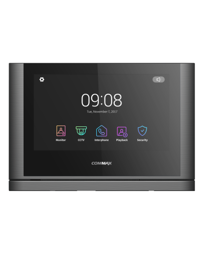 CDV-1024MA/VZ (темное серебро) Black Smog. Монитор видеодомофона цветной. Commax в Салавате