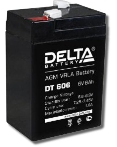 Delta DT 606. Аккумулятор герметичный свинцово-кислотный. Delta в Салавате