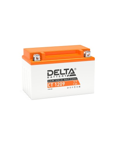 Delta CT 1209. Аккумулятор герметичный свинцово-кислотный стартерный. Delta в Салавате