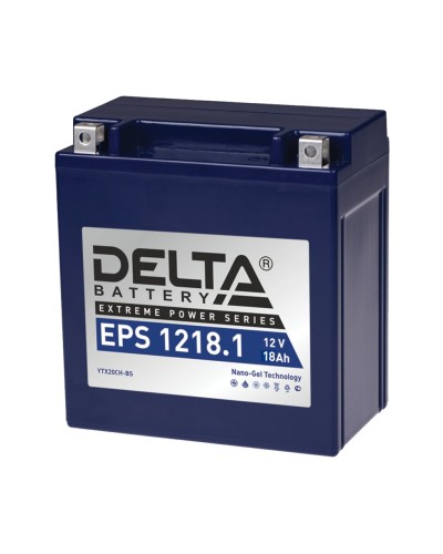 Delta EPS 1218.1. Аккумулятор герметичный свинцово-кислотный стартерный. Delta в Салавате