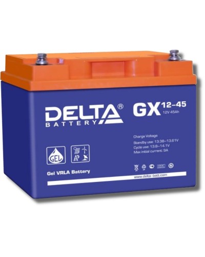 Delta GX 12-45. Аккумулятор герметичный свинцово-кислотный. Delta в Салавате