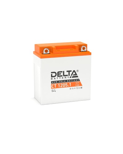 Delta CT 1205.1. Аккумулятор герметичный свинцово-кислотный стартерный. Delta в Салавате