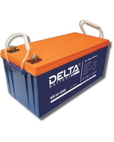 Delta GX 12-200. Аккумулятор герметичный свинцово-кислотный. Delta в Салавате