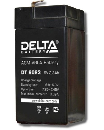Delta DT 6023. Аккумулятор герметичный свинцово-кислотный. Delta в Салавате