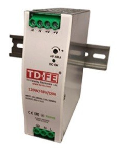120W/48V/DIN. Блок питания. FARADAY в Салавате