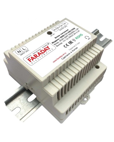 50W/12-24V/DIN. Блок питания. FARADAY в Салавате