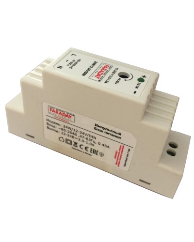 24W/12-24V/DIN. Блок питания. FARADAY в Салавате