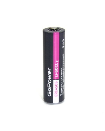 ER14505 GoPower. Литий-тионилхлоридный элемент питания. GoPower в Салавате