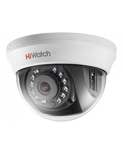 DS-T201(B) (2.8мм). Бюджетная видеокамера мультиформатная купольная. HiWatch в Салавате
