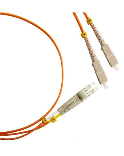 FC-D2-50-LC/PR-SC/PR-H-2M-LSZH-OR. Патч-корд волоконно-оптический LC-SC. Hyperline в Салавате