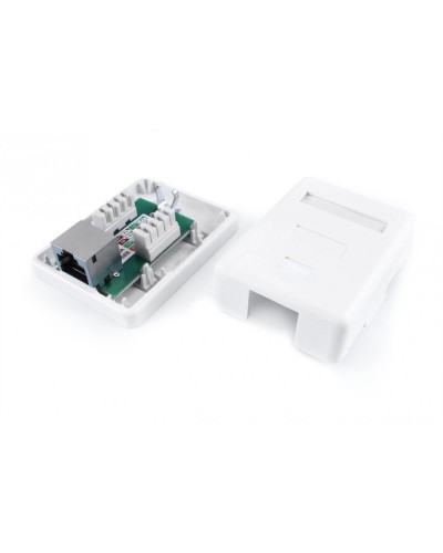 SB1-1-8P8C-C6-SH-WH. Розетка RJ-45. Hyperline в Салавате