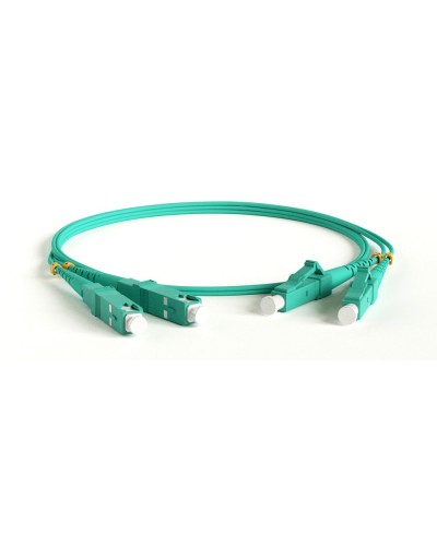 FC-D2-503-LC/PR-SC/PR-H-10M-LSZH-AQ. Патч-корд волоконно-оптический многомодовый. Hyperline в Салавате