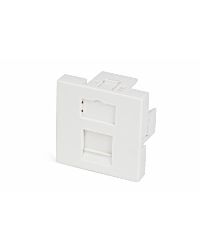 SIP2-1K-M45-45. Вставка 45х45 для 1 модуля формата Keystone Jack, со шторкой. Hyperline в Салавате