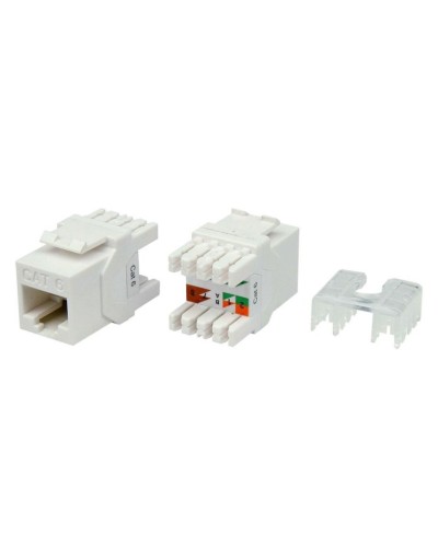KJ8-8P8C-C6-180-WH. Вставка Keystone Jack RJ-45. Hyperline в Салавате