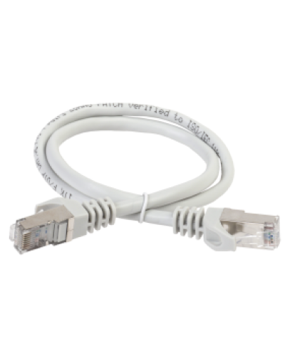 GENERICA Патч-корд кат.5E FTP 1м серый (PC01-C5EF-1M-G). Патч-корд медный. IEK в Салавате