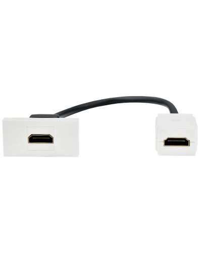 Розетка HDMI M/M PRIMER РКМ-10-00-П белый IEK (PR-KK40D-RH-0-1-K01). Розетка HDMI. IEK в Салавате