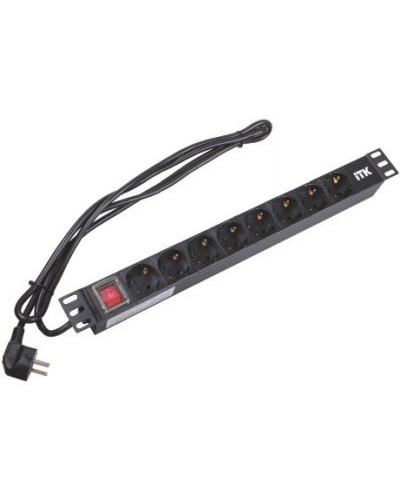 PH12-8D1-P. Блок розеток 19”. ITK в Салавате