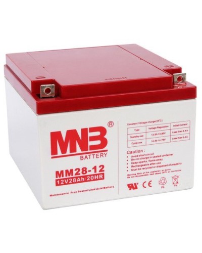MNB MM 28-12. Аккумулятор герметичный свинцово-кислотный. MNB в Салавате