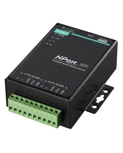 NPort 5232I. 2-портовый асинхронный сервер. MOXA в Салавате