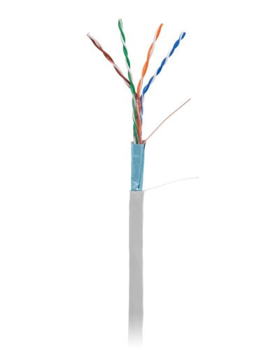 F/UTP 4pair, Cat5e, In, PVC (EC-UF004-5E-PVC-GY). Кабель «витая пара» (LAN) для структурированных систем связи. NETLAN в Салавате
