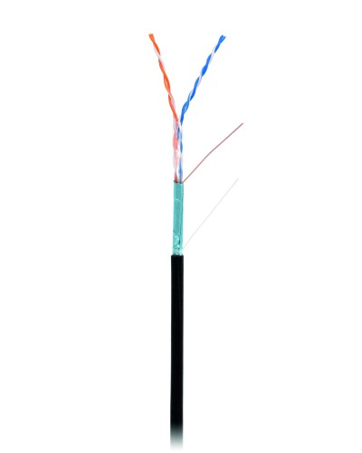 F/UTP 2pair, Cat5, Out, PE (EC-UF002-5-PE-BK). Кабель «витая пара» (LAN) для структурированных систем связи. NETLAN в Салавате