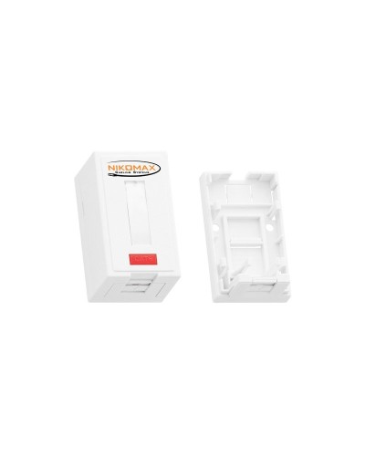 NMC-MB1P-ST-WT. Корпус настенной розетки. NIKOMAX в Салавате