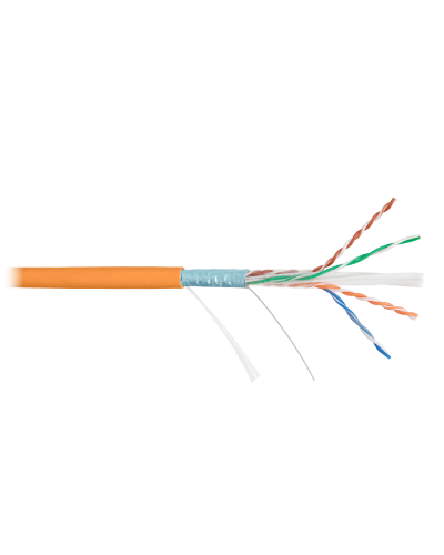 F/UTP 4pair, Cat6, Solid, In, нг(А)-HF (NMC 4240C-OR). Кабель «витая пара» (LAN) для структурированных систем связи. NIKOMAX в Салавате