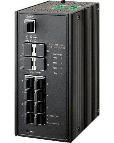 NIS-3500-3412PGE (64PY0804). Коммутатор управляемый с PoE. NSGate в Салавате