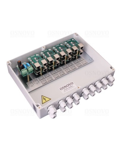 SP-IP8/1000PW. Устройство грозозащиты цепей Ethernet. OSNOVO в Салавате