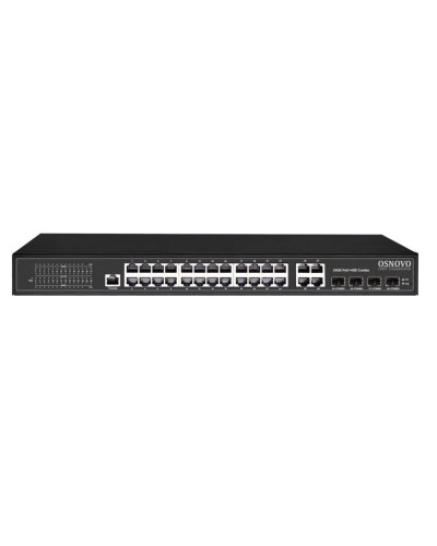 SW-8244/L(400W). Коммутатор 24-портовый  Gigabit Ethernet с PoE. OSNOVO в Салавате