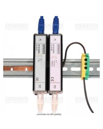SP-IP/100D. Устройство грозозащиты цепей Ethernet. OSNOVO в Салавате