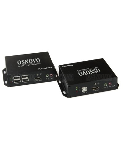TLN-HiKMA/1+RLN-HiKMA/1. Удлинитель HDMI, USB, RS232, ИК-сигнала. OSNOVO в Салавате